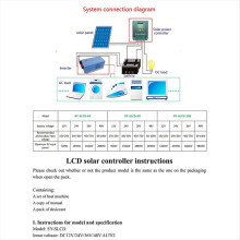 60A MPPT solcelleladningsregulator 12V 24V 36V 48V batterisystem auto