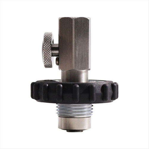 Fyldestation til dykkerregulator DIN G5/8-14 til hun 1/4NPT 1