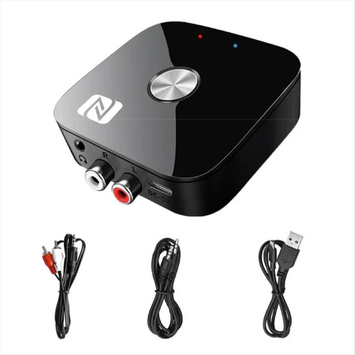 Bluetooth 5.3 Audioempfänger NFC 3,5 mm AUX Bluetooth-Adapter 1