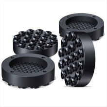 Vibrationsdämpande dynor, 4-pack, halkfri gummistöd