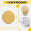 20 Pieces Blank Coin Threaded Edged 40 mm with Acrylic Protection Box 3