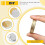 20 Pieces Blank Coin Threaded Edged 40 mm with Acrylic Protection Box 2