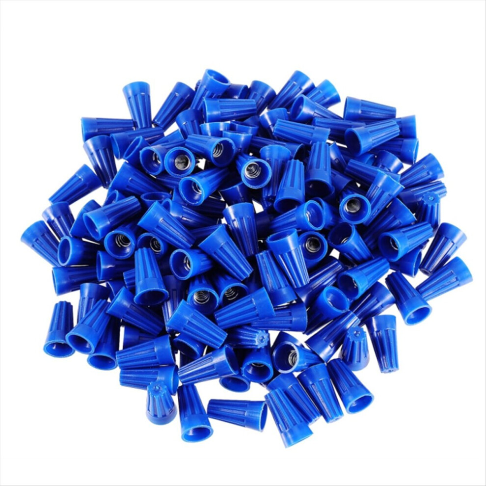 1000 Pcs Blue Wire Caps Electrical Wire Connector Screw Nuts Terminal 4712740762563