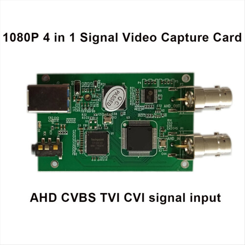 Μετατροπέας βίντεο AHD CVBS CVI TVI σε USB Μονάδα κάρτας λήψης βίντεο AHD 2