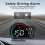 Digital GPS-speedometer Universal Head-up-display til bil 6