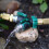 Conector Y para torneira de 2 vias e 3/4 pol. com válvula de corte, B 4