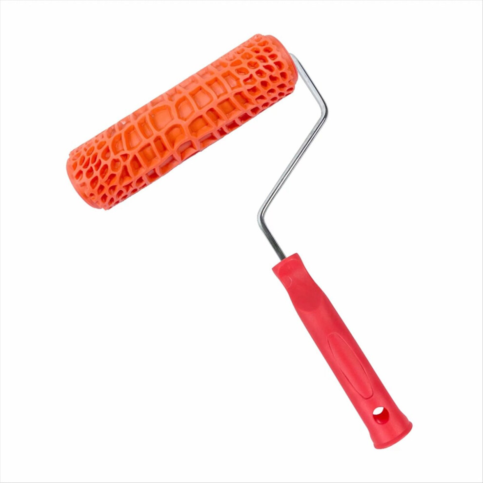 Rubber Imitation Crocodile Grain Pattern Paint Roller 4712740765663