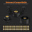 Inserts filetés thermodurcissables, insert thermodurcissable pour impression 3D, 100 pièces 4