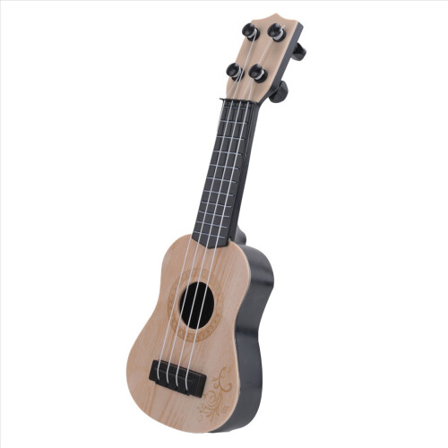 μπεζ παιδικό κλασικό παιχνίδι κιθάρας ukulele για παιδιά μικρής ηλικίας 1