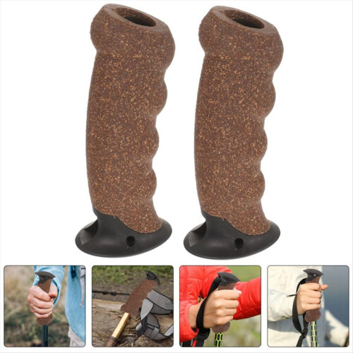 Hiking Pole Handle Cork Trekking Pole Grip 2