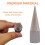Leather Hole Punch Sharpener Emery Round Hole Punch 3-16MM 2
