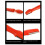 2 stk. lommeklingeslibere i stållegering 7