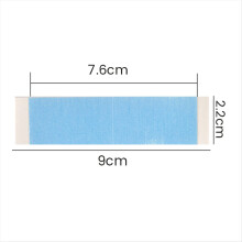 Lot de 108 bandes adhésives doubles pour extensions de cheveux
