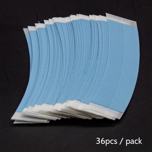Lot de 108 rubans adhésifs double face pour perruques et postiches 1
