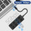 Διαχωριστής διακόπτη HUB USB3.0 με 4 θύρες, επέκταση Hub Type-C 1 σε 4, B 4