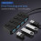 Διαχωριστής διακόπτη HUB USB3.0 με 4 θύρες, επέκταση Hub Type-C 1 σε 4, B 5