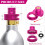 CO2 Quick Adapter,for CO2 Soda Duo, Adapter Trapezoidal Thread TR21-4 5