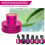 CO2 Quick Adapter,for CO2 Soda Duo, Adapter Trapezoidal Thread TR21-4 2