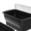 2PC Eisblockform Stapelbare Silikonform Eiswürfelschale,B 5