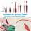 25 stuks multimeter-testkabelsset, testkabelsset 2