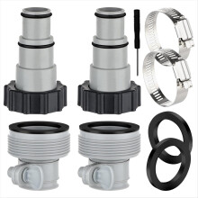 Slangeadapter Type A/B-stik til 1,25 tommer og 1,5 tommer slanger til