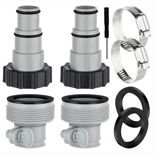 Slangeadapter Type A/B-stik til 1,25 tommer og 1,5 tommer slanger til