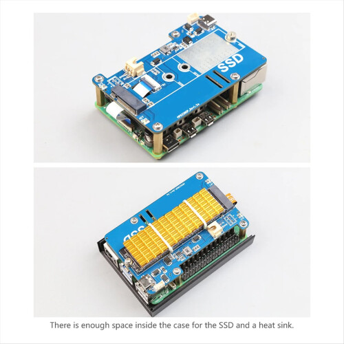 Cablu MPS2280P PCIE M.2 NVME SSD HAT+FPC pentru 5