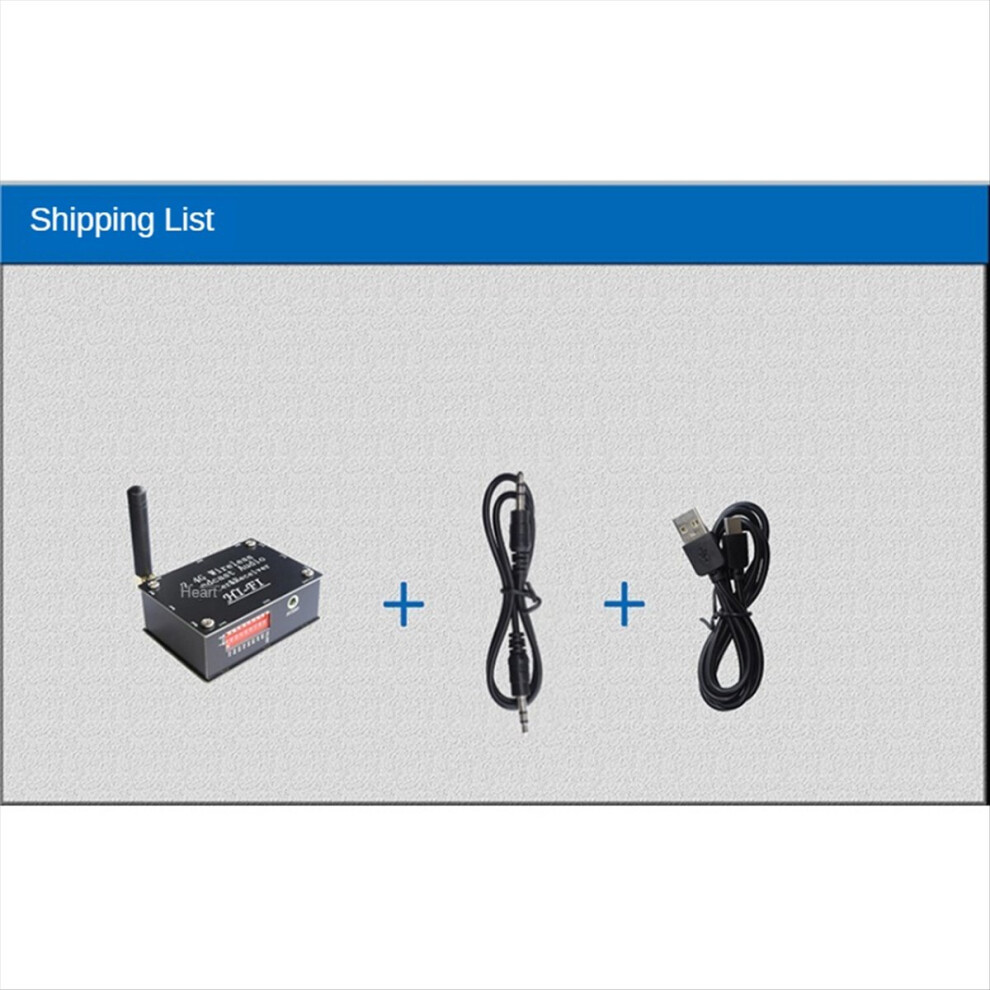 2.4G Hifi Wireless Audio Transmission Transceiver 4713806672574