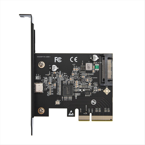 Κάρτα επέκτασης USB-C 3.2 Gen 2x2 PCI-e Gen 3 x4 Type-c 20Gbps ASMedia