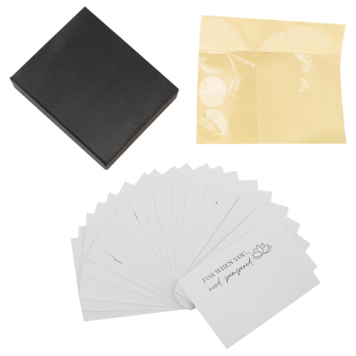 Pacote de cuidados com vale-presente para faculdade, livro de vale-presente para faculdade, branco e azul 2