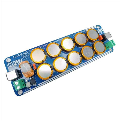5V-48V 10A superkondensatorfilterkort for