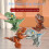 Barnas Dinosaur Egg Fingerbitende Leker Guttemomenter Lysebrune 6