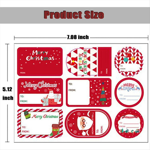 Christmas-Gift Labels Gift Stickers, Christmas-Gift Name Tags 2