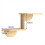Cat Hammock Climbing Frame, Ladder Climbing Frame,Three-layer 2