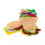 Mad Burger Sandwich Mad Sæt Børnekøkken Rollespil 1