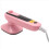 Mini Portable Handheld Electric Iron Pink EU Plug 3
