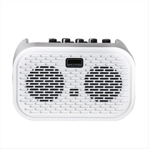 Mini elektromos akusztikus gitárerősítővel működő Bluetooth hangszóró 2