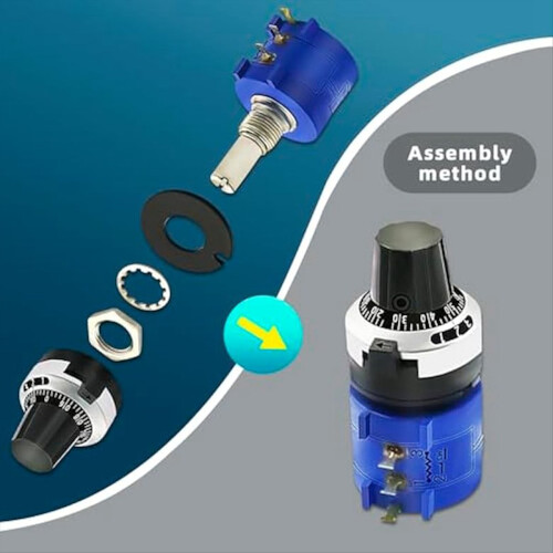 4 τεμάχια 3590S-2-103L 10K Ohm περιστροφικό ποτενσιόμετρο 1