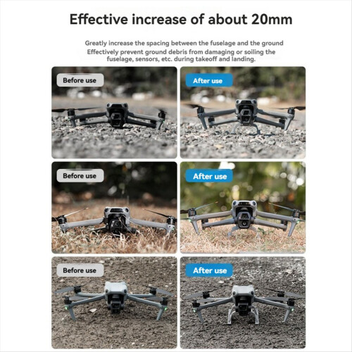 Landingsstel til AIR 3S AIR 3 Drone, foldbare ben, tilbehør 2