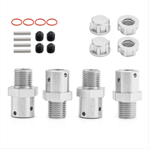 Kit conector 13mm pentru upgrade auto RC Arrma1/8Kraton argintiu