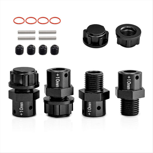 Kit conector 10mm pentru upgrade auto RC, negru