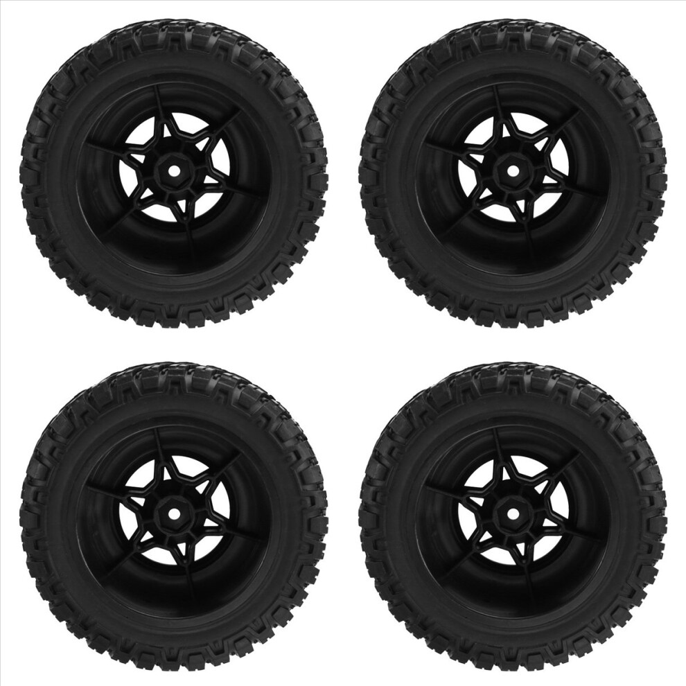 Rc Wheels And Tires 4Pcs 1/10 Scale For 2Wd Slash Arrma Senton Tires 4713806607255