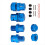 Kit conector 10mm pentru upgrade auto RC, albastru 5