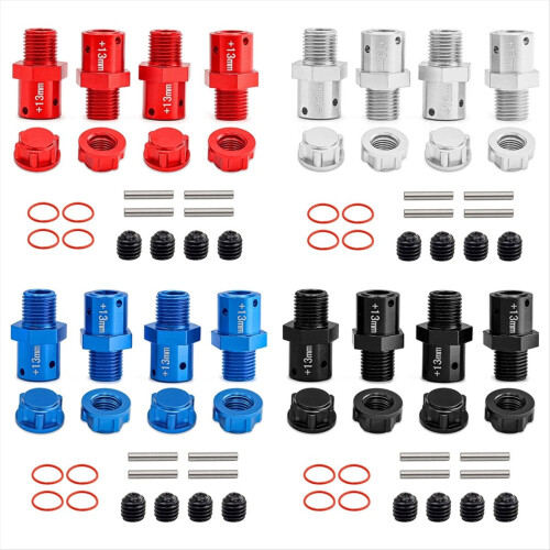 Kit conector 13mm pentru upgrade auto RC pentru Arrma1/8Kraton roșu 1