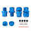 Kit conector 10mm pentru upgrade auto RC, albastru 4