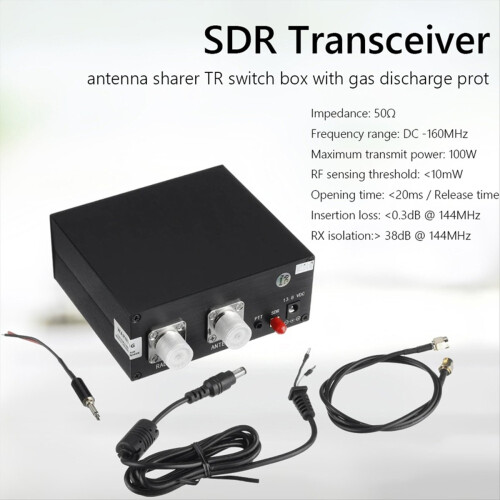 SDR-transceiverbryter antennedeler deling enhet 1