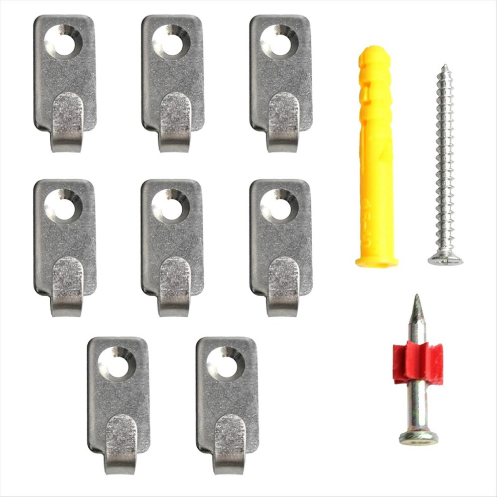 12Pcs Wall Mount Hooks, Hook, Single Hole Hanger, Mini Hook J Shape 4713806600225