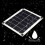 10W bærbart solpanel med dobbelt USB 5V 2A, solcellekort 3