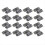 20 τεμάχια πλακέτα μετατροπής μίνι DC Boost 3.7V σε 12V, έξοδος 5V/8V/9V/12V 1