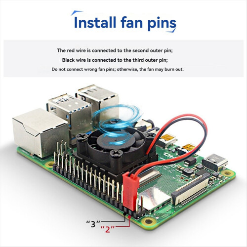 Pentru kit de ventilator de răcire 4B cu radiator și placă de silicon 2